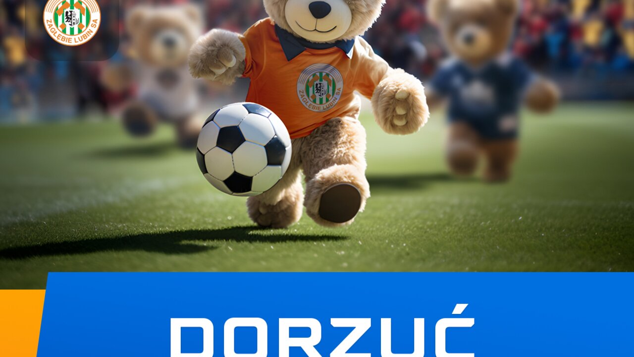 Sponsor Zagłębia wesprze lokalne organizacje pomagające dzieciom | Pluszaki wylądują na murawie w meczu z Lechem