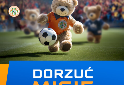 Sponsor Zagłębia wesprze lokalne organizacje pomagające dzieciom - pluszaki wylądują na murawie w meczu z Lechem