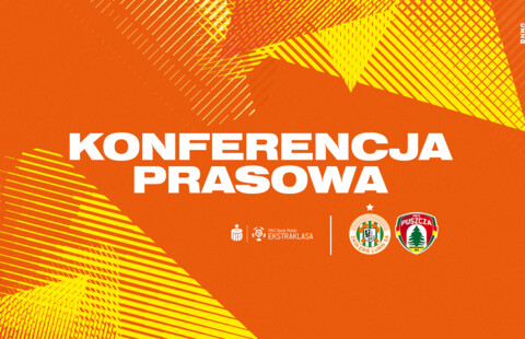 Konferencja prasowa po meczu z Puszczą Niepołomice