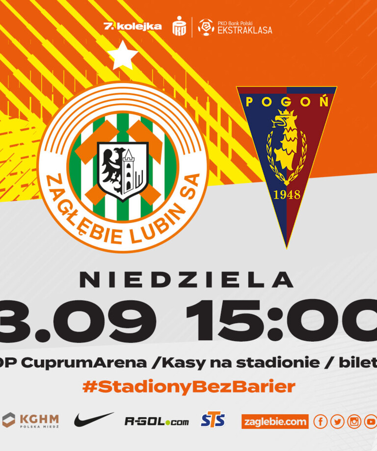 Bilety na mecz z Pogonią już w sprzedaży! Bilety na mecz z Pogonią już w sprzedaży!