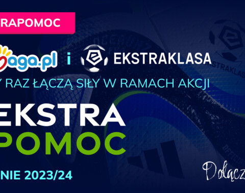 Siepomaga.pl oraz Ekstraklasa SA kontynuują projekt #EkstraPomoc