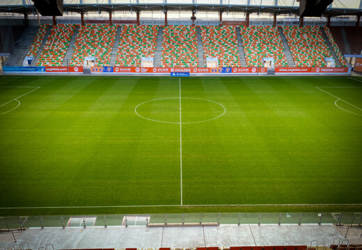 Nowe krzesełka w barwach klubowych! Stadion Zagłębia zyska nowe oblicze