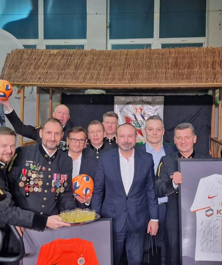 Delegacja naszego Klubu uczestniczyła w obchodach Barbórkowych Delegacja naszego Klubu uczestniczyła w obchodach Barbórkowych