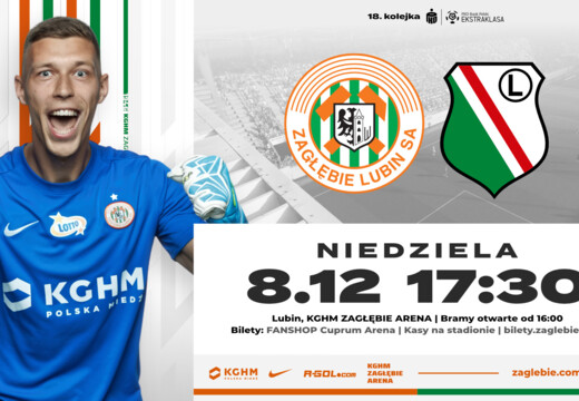 Kup bilet na mecz z Legią Warszawa!