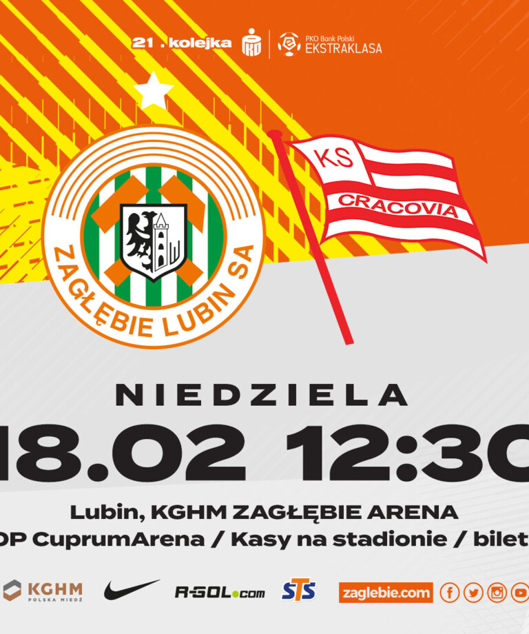 Kup bilet na mecz z Cracovią! Kup bilet na mecz z Cracovią!