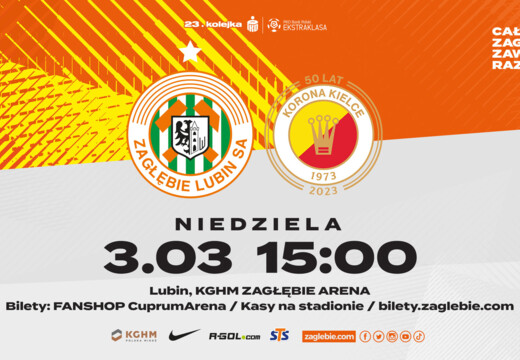 Rusza sprzedaż biletów na mecz z Koroną Kielce