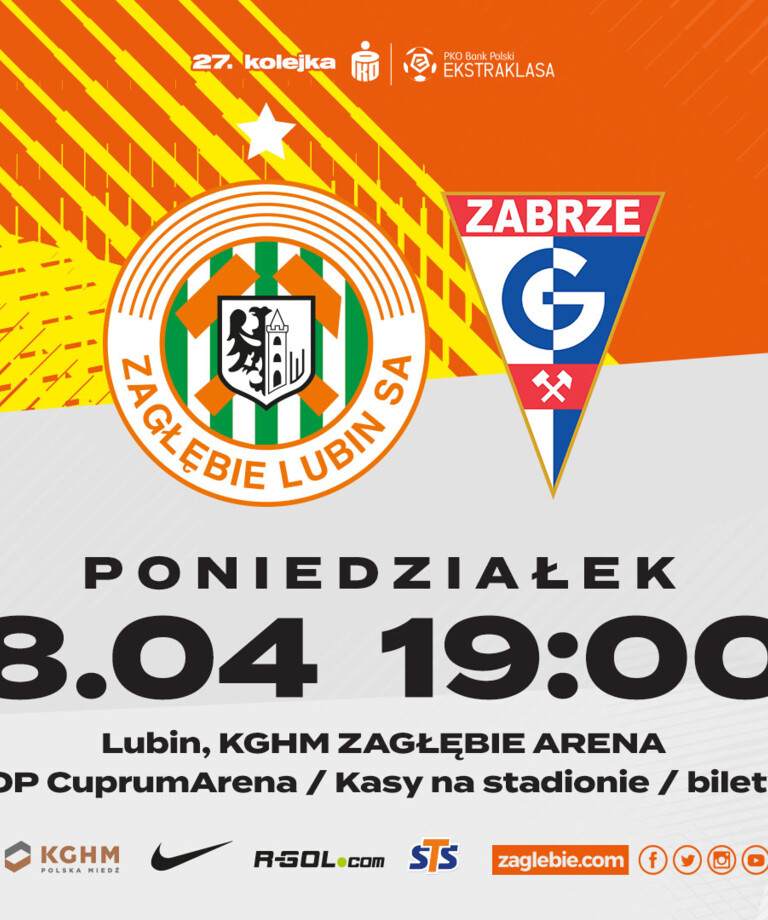 Kup bilet na mecz z Górnikiem Zabrze! Kup bilet na mecz z Górnikiem Zabrze!