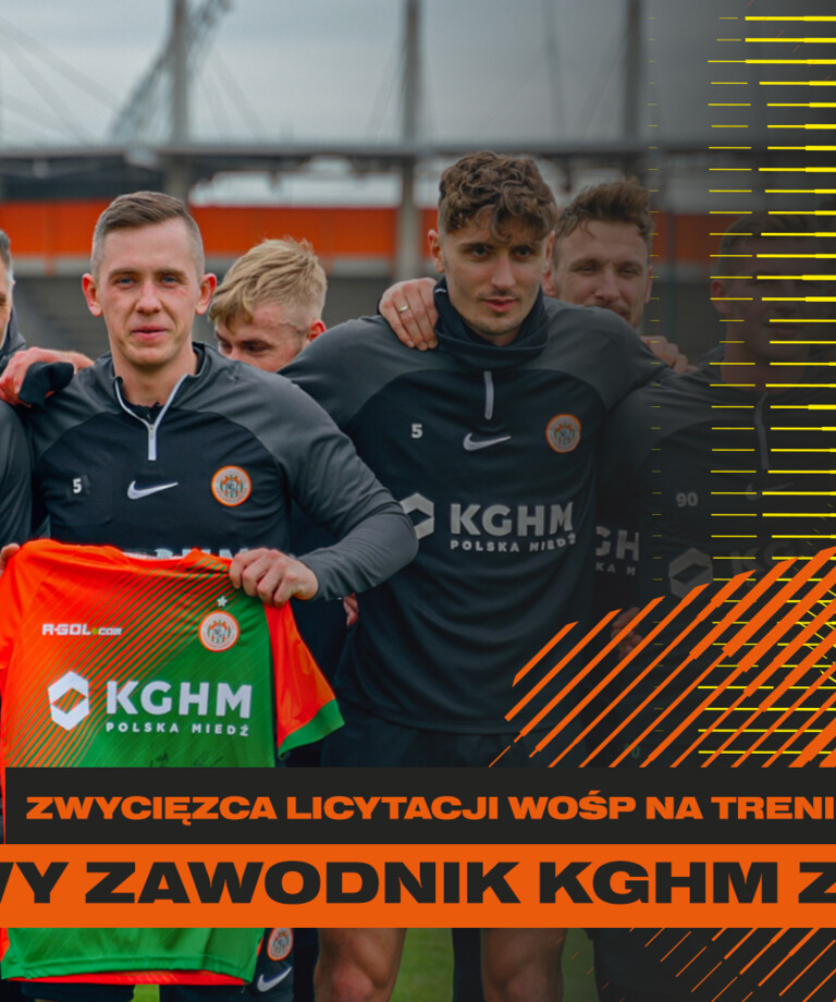 Nowy piłkarz KGHM Zagłębia Lubin! Nowy piłkarz KGHM Zagłębia Lubin!