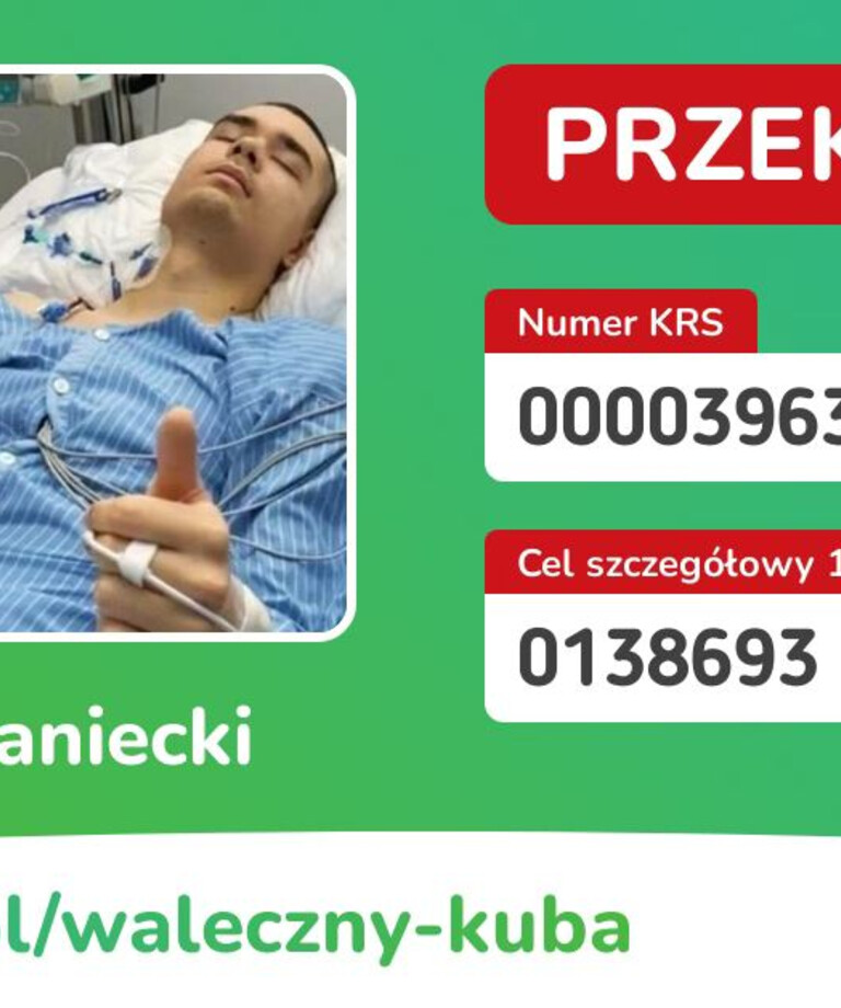 Mecz o wszystko | Pomóżmy Kubie wygrać życie! Mecz o wszystko | Pomóżmy Kubie wygrać życie!