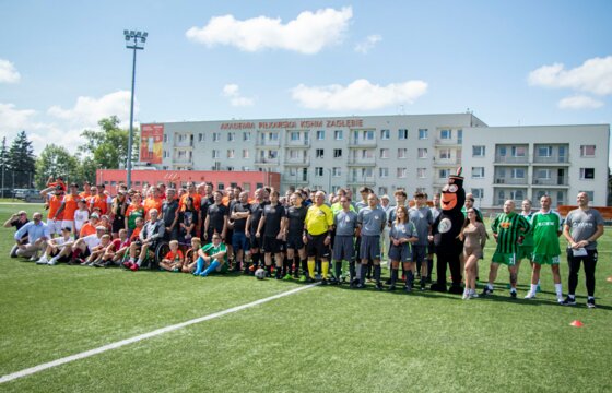 Całe Zagłębie zagrało dla Kuby Gracza!