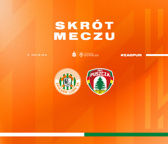 KGHM Zagłębie Lubin 1:0 Puszcza Niepołomice | Skrót meczu