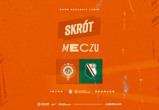 KGHM Zagłębie Lubin - Legia Warszawa | Skrót meczu
