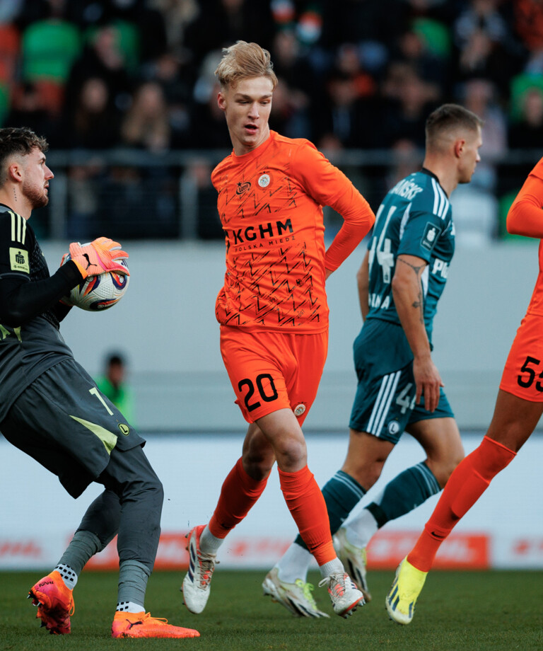 Mateusz Dziewiatowski po meczu z Legią Warszawa Mateusz Dziewiatowski po meczu z Legią Warszawa