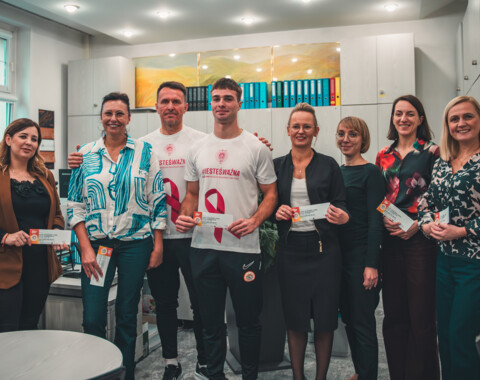 Zagłębie Lubin S.A. wspiera szereg działań związanych z różowym październikiem