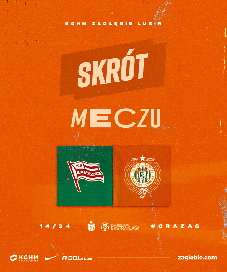 Cracovia - KGHM Zagłębie Lubin | Skrót meczu