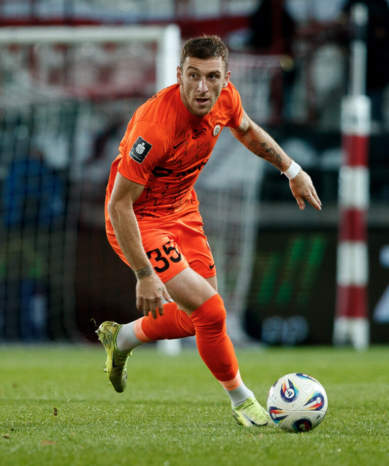 Luka Lucić po meczu z Cracovią