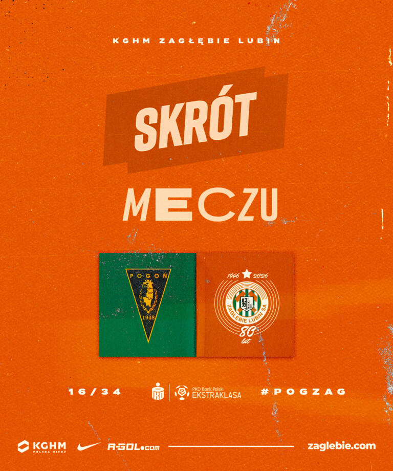 Pogoń Szczecin - KGHM Zagłębie Lubin | Skrót meczu
