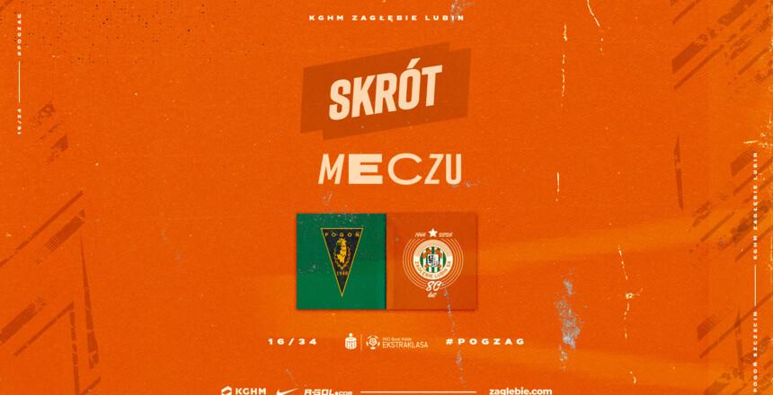 Pogoń Szczecin - KGHM Zagłębie Lubin | Skrót meczu