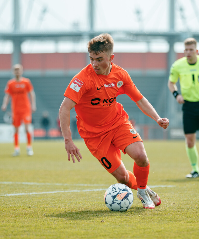 Krzysztof Kolanko zagrał w kadrze Polski do lat 20