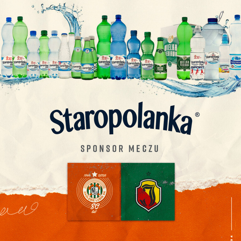 Uzdrowiska Kłodzkie S.A. sponsorem meczu KGHM Zagłębia Lubin z Jagiellonią Białystok