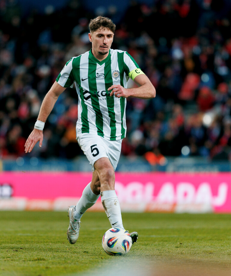 Aleks Ławniczak podsumował mecz z Rakowem Częstochowa