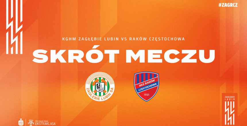 KGHM Zagłębie Lubin - Raków Częstochowa | Skrót meczu