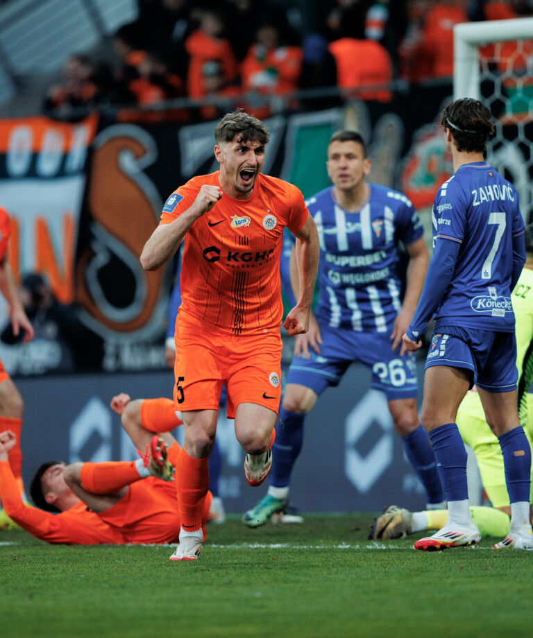 Aleks Ławniczak po spotkaniu z Górnikiem Zabrze