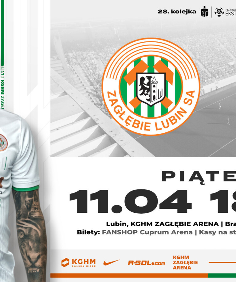 Kup bilet na mecz z Górnikiem Zabrze! Kup bilet na mecz z Górnikiem Zabrze!