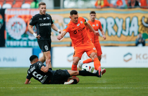 Damian Dąbrowski po meczu z Cracovią