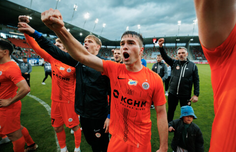 Igor Orlikowski po spotkaniu z Widzewem Łódź
