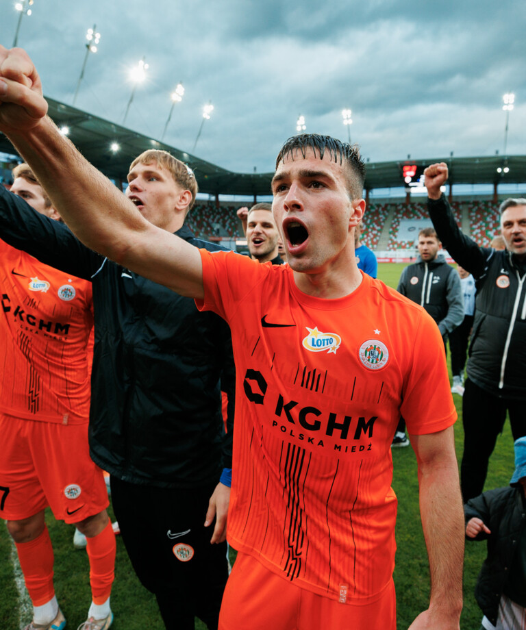 Igor Orlikowski po spotkaniu z Widzewem Łódź