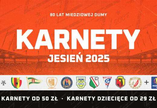 Ruszyła sprzedaż karnetów Jesień 2025!