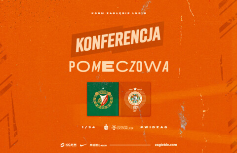 Konferencja prasowa po meczu z Widzewem