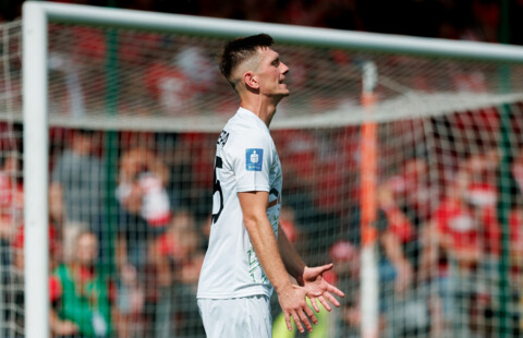 Michał Nalepa podsumował mecz z Widzewem Łódź