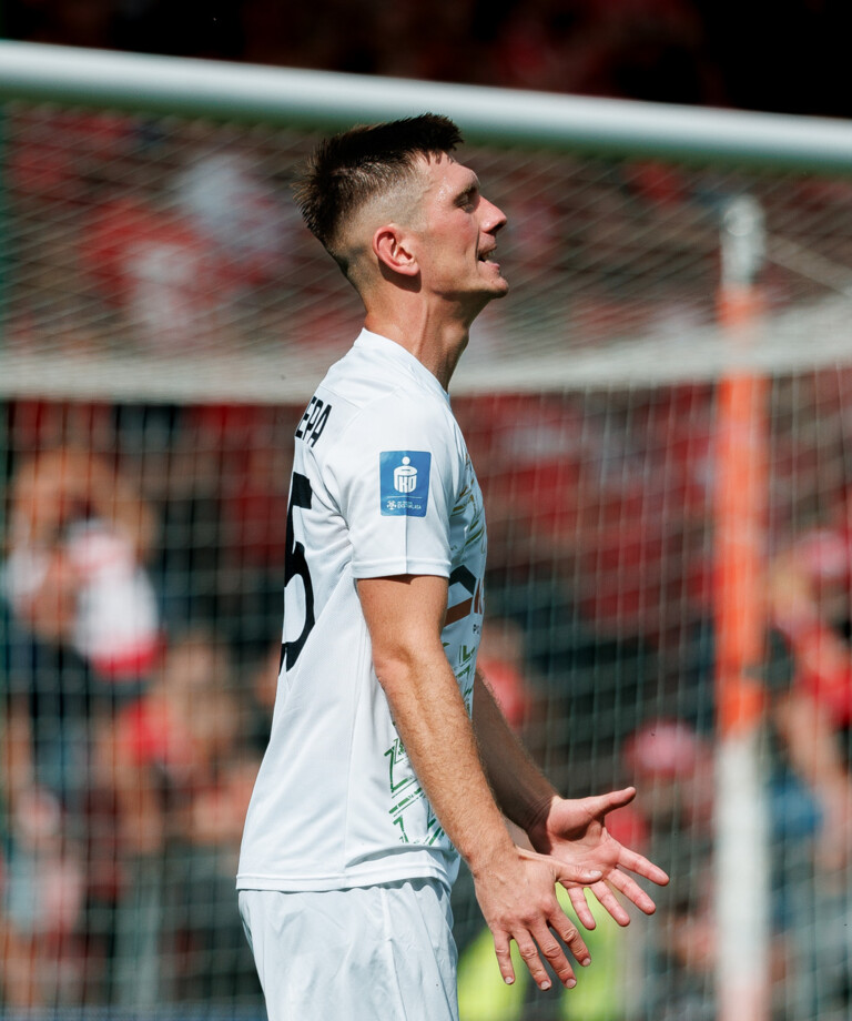 Michał Nalepa podsumował mecz z Widzewem Łódź