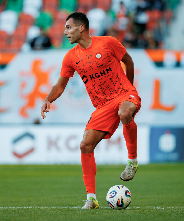 Roman Yakuba po meczu z Koroną Kielce Roman Yakuba po meczu z Koroną Kielce