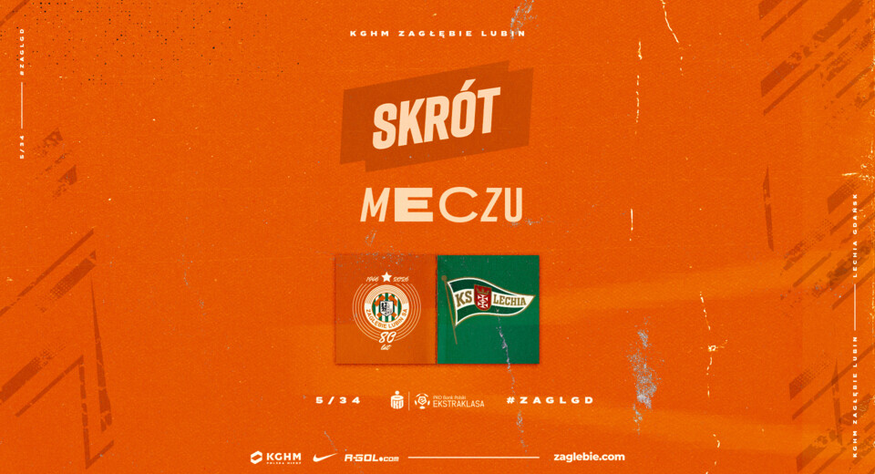 KGHM Zagłębie Lubin - Lechia Gdańsk | Skrót meczu