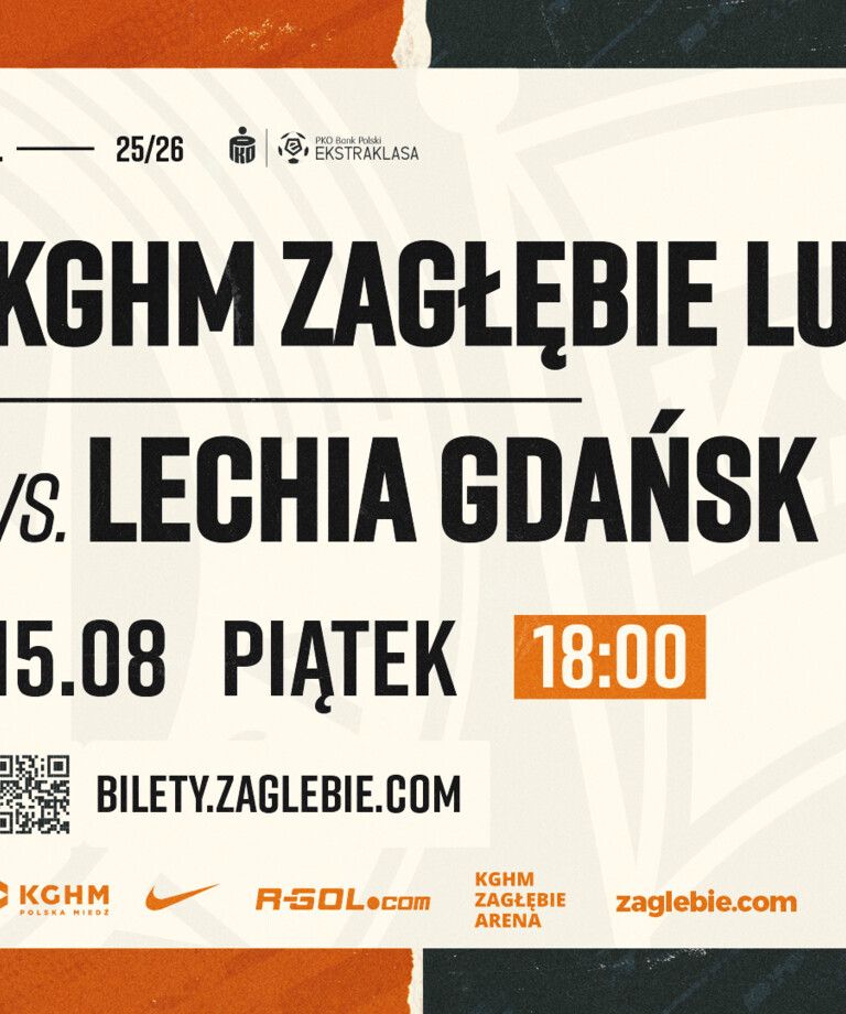 Trwa sprzedaż biletów na mecz z Lechią | Online kupisz taniej! Trwa sprzedaż biletów na mecz z Lechią | Online kupisz taniej!