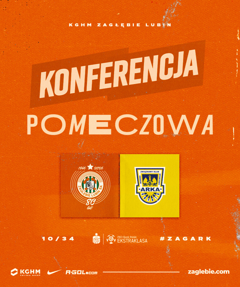 Konferencja prasowa po meczu z Arką