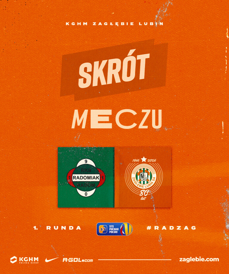 Radomiak Radom - KGHM Zagłębie Lubin | Skrót meczu