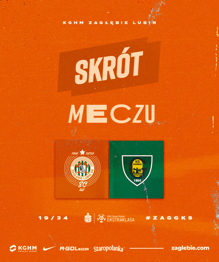 KGHM Zagłębie Lubin - GKS Katowice | Skrót meczu