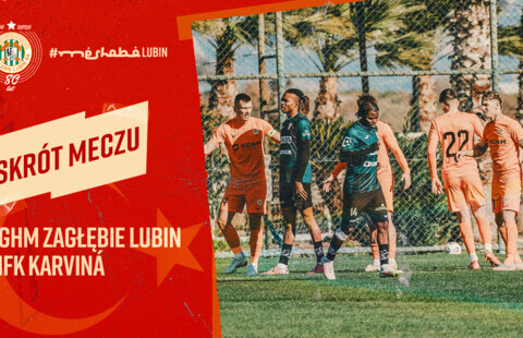 KGHM Zagłębie Lubin 2-2 MFK Karvina | Skrót meczu i wypowiedź trenera Jerzego Cyraka