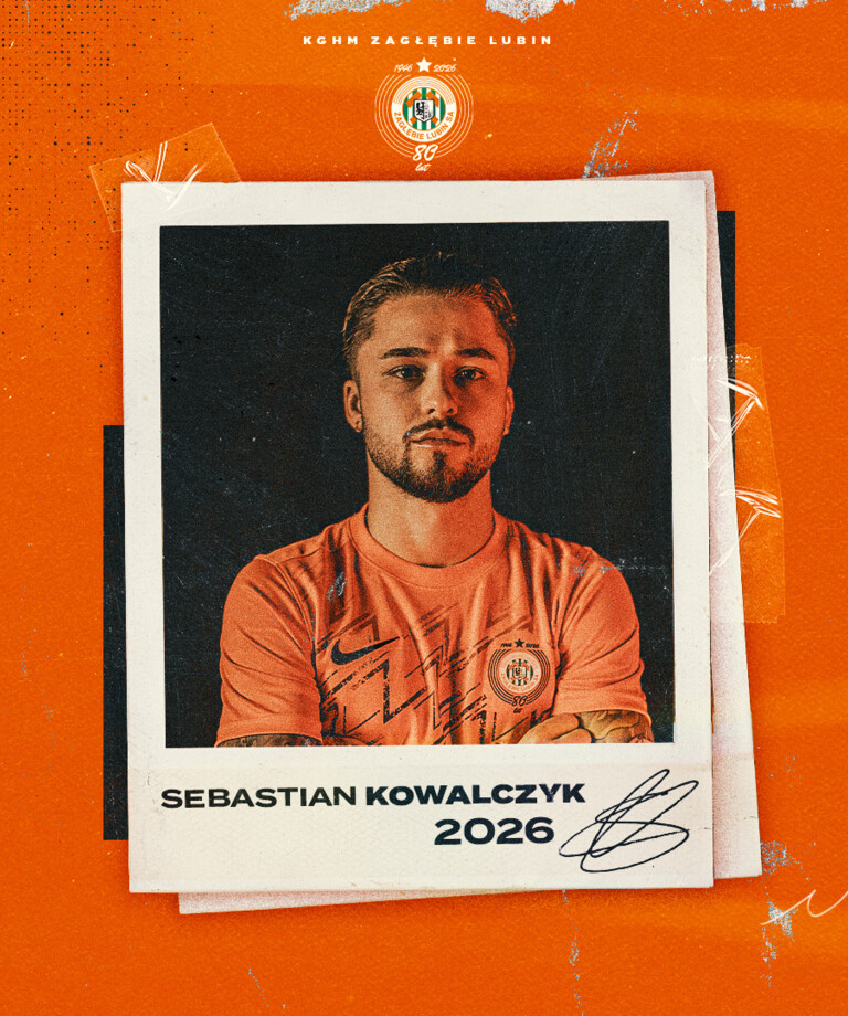 Sebastian Kowalczyk zasila zespół KGHM Zagłębia Lubin!