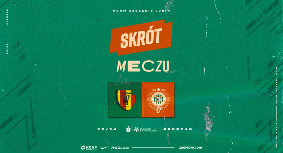 Korona Kielce - KGHM Zagłębie Lubin | Skrót meczu