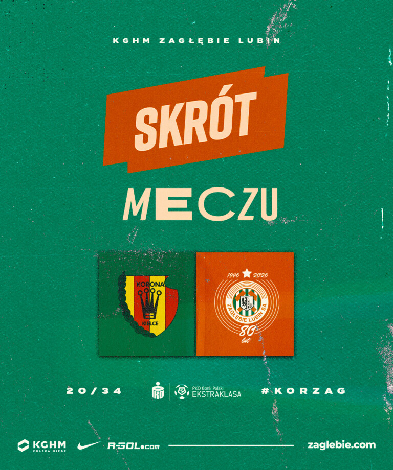 Korona Kielce - KGHM Zagłębie Lubin | Skrót meczu