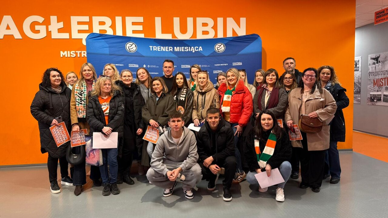 Panie z Energetyki odwiedziły KGHM Zagłębie Arena 