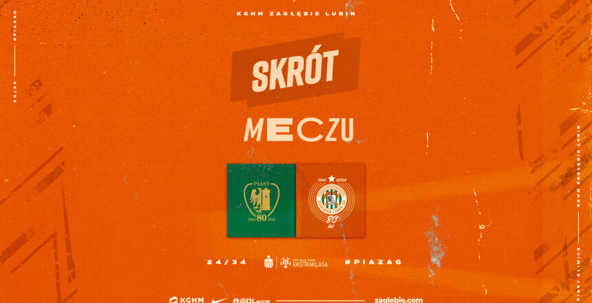 Piast Gliwice - KGHM Zagłębie Lubin | Skrót meczu