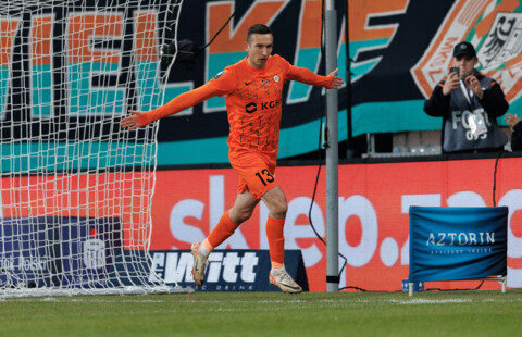 Mateusz Grzybek po meczu z Wisłą Płock