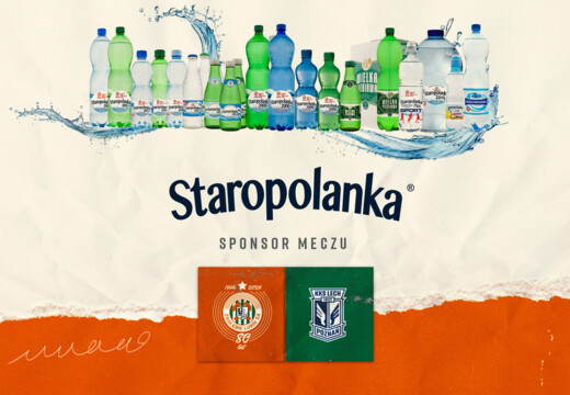 Staropolanka sponsorem meczu z Lechem Poznań!