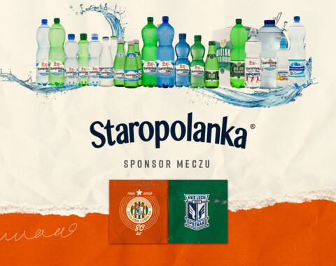 Staropolanka sponsorem meczu z Lechem Poznań!